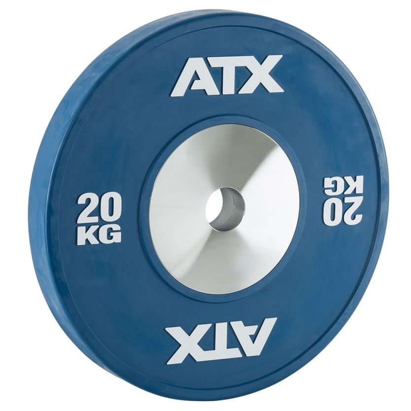 ATX® HQ Bumper Plates Hantelscheibe 20 kg - blau