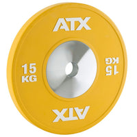 ATX® HQ Bumper Plates Hantelscheibe 15 - gelb