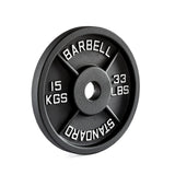 Standard Barbell Plate Guss 50 mm - 15 kg