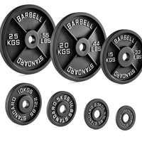 Standard Barbell Plate Guss 50 mm - 1,25 bis 25 kg