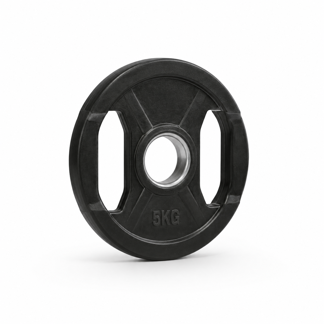 Hantelscheiben Gummi Gripper 50 mm 5 kg