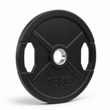 Hantelscheiben Gummi Gripper 50 mm 15 kg
