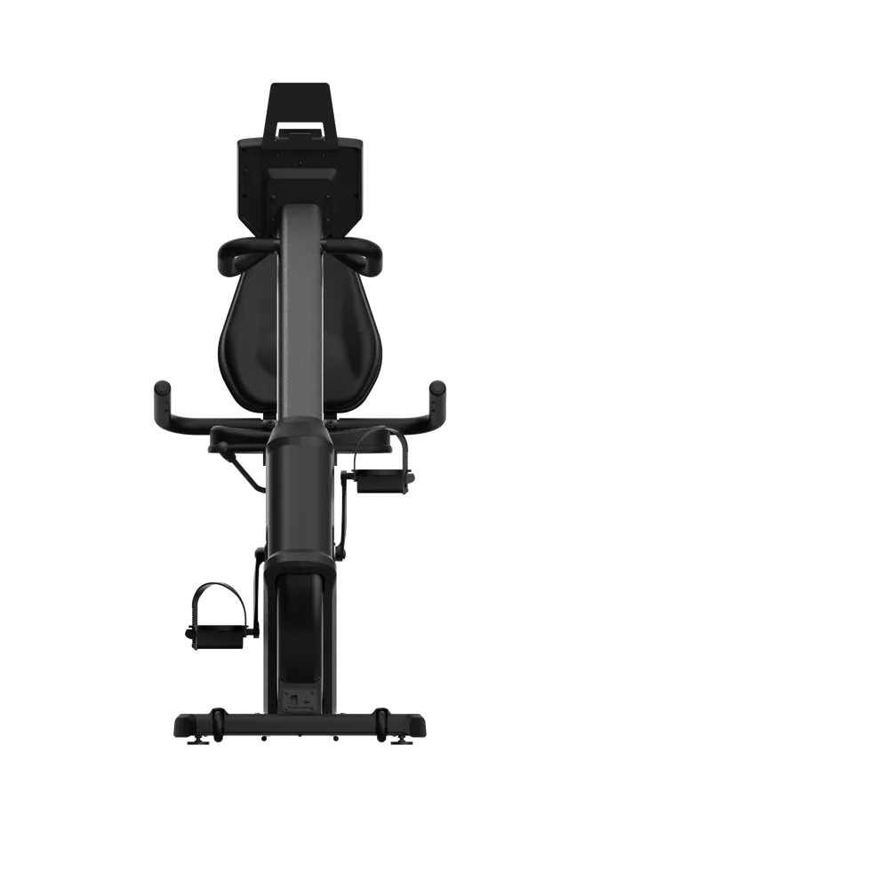 Halbliege Ergometer Horizon Fitness 5.0RI - Recumbent Bike Ansicht von oben