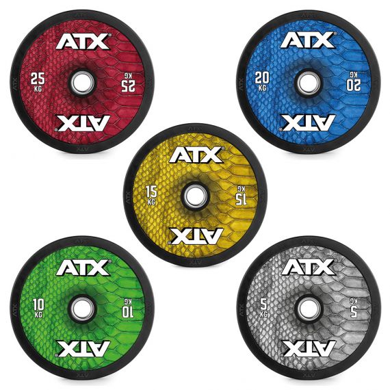 DYO Full Rubber Bumper Plates 5 - 25 kg extra abriebfest