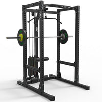 ATX® Power Rack 720 mit Latzug Steckgewichte 115 kg mit Zubehör