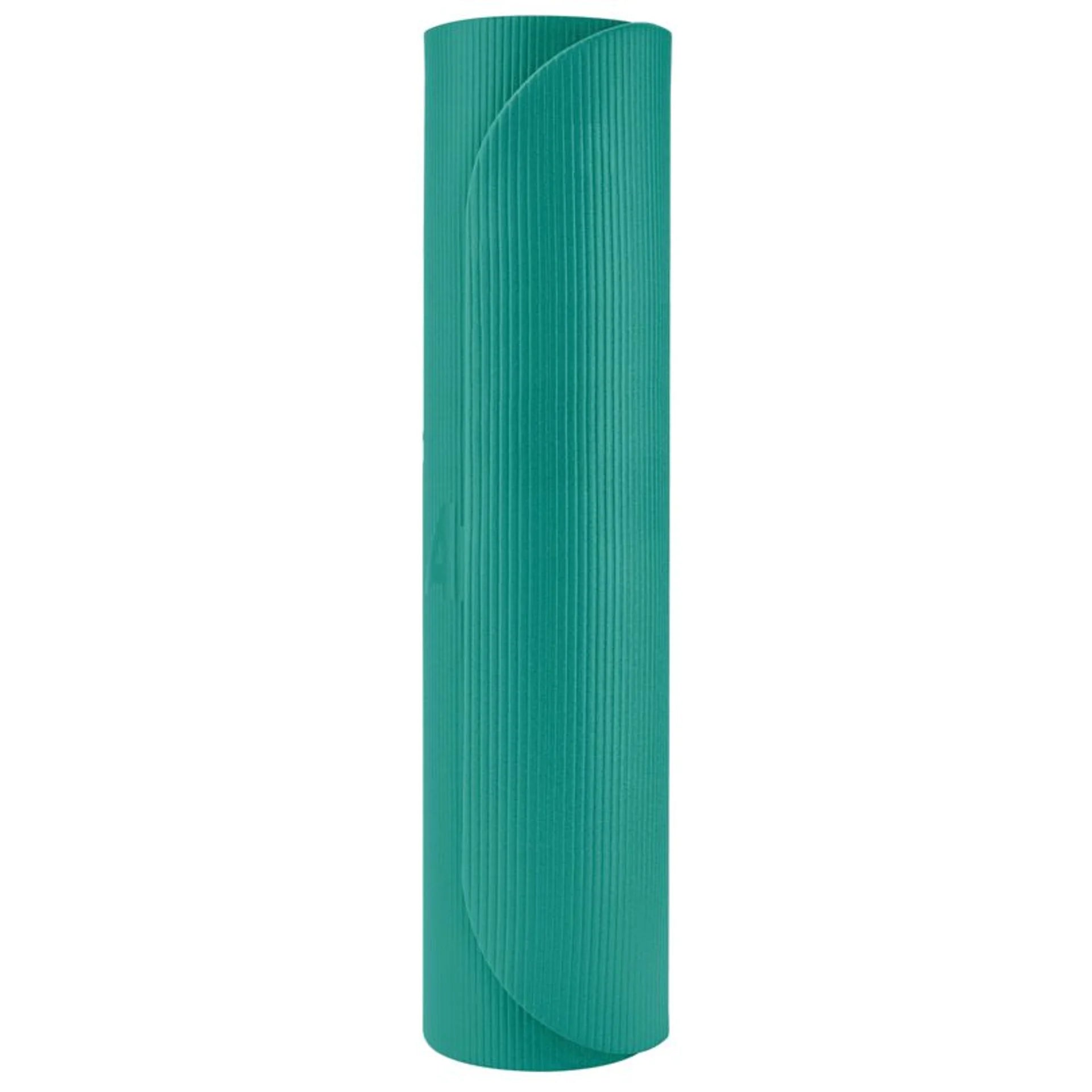 AIREX® Gymnastikmatte Fitline 200 x 80 cm wasserblau gerollt