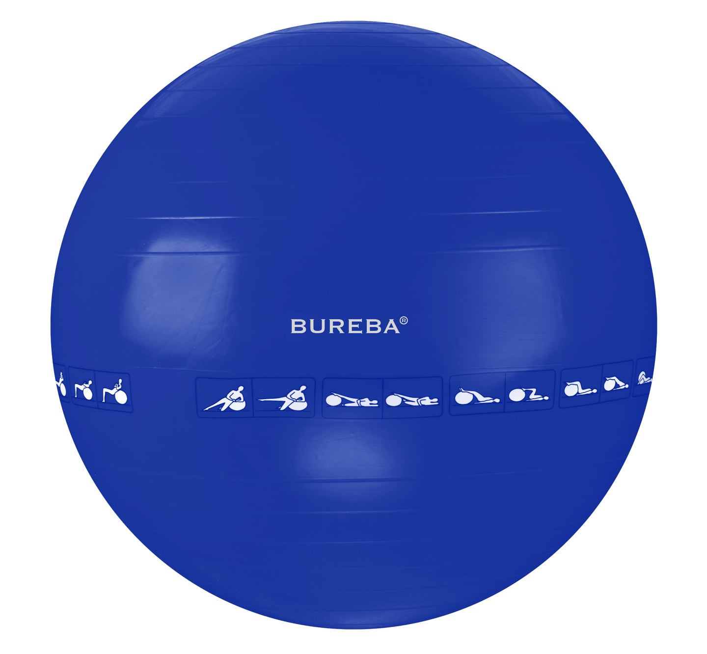 Gymnastikball 65 cm - blau