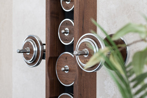 NOHrD WeightPlate Tower - in 6 Holzarten