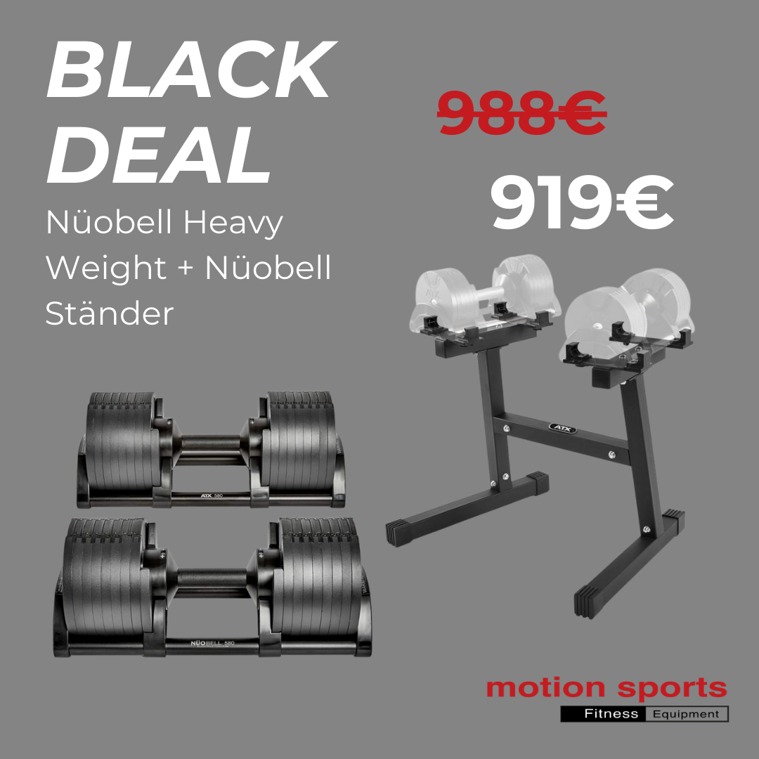 Original Nüobell® 36 kg Heavy Weight +  Nüobell® Hantelständer / Floor Stand