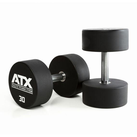 ATX® Urethan Dumbbell Komplettsätze 5 bis 50 kg - 30 kg Hantel