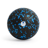 Faszienball L schwarz-blau- Durchmesser 10 cm