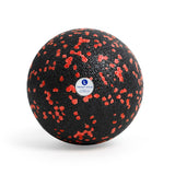 Faszienball L schwarz-rot - Durchmesser 10 cm