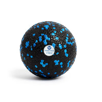 Faszienball M schwarz-blau- Durchmesser 8 cm