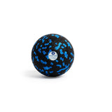 Faszienball S schwarz-blau- Durchmesser 6 cm