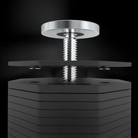 ATX® Octa Gewindeverschlüsse 4 Stück - 172 mm lang perfektes Handling