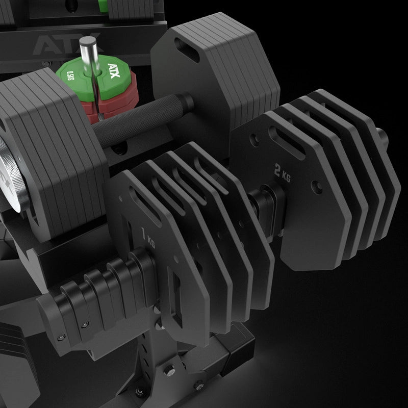 ATX® Adjustable Dumbbell Stand - XL Storage Magazin