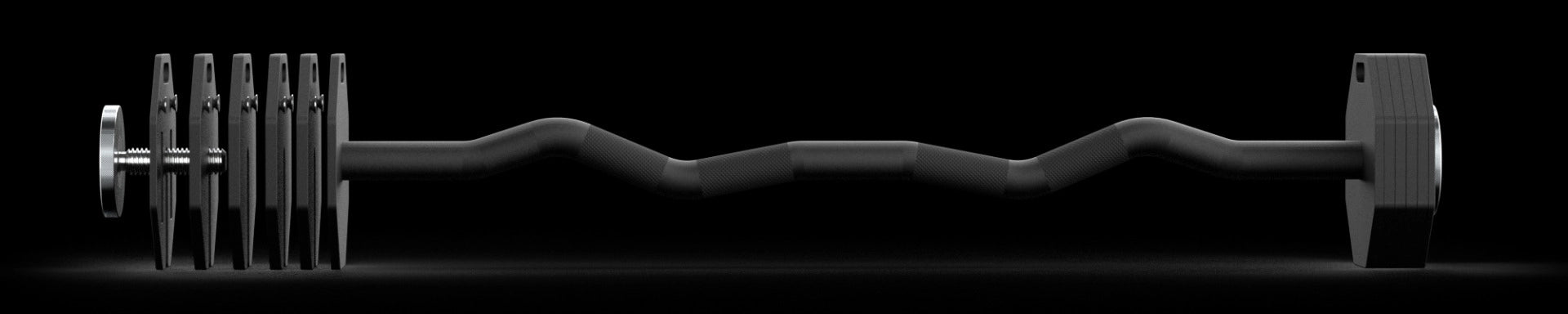 ATX®  SZ-Hantel - Octa SZ Bar Bestandteile