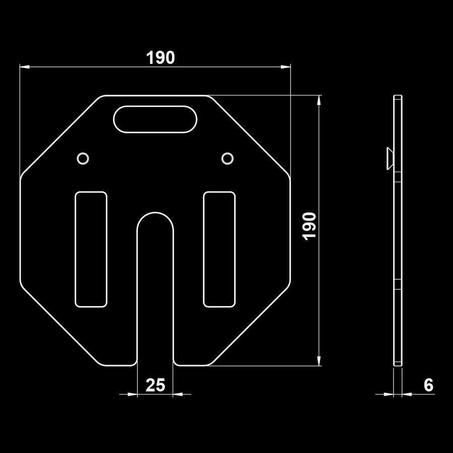 ATX® Octa Gewichtsplatten 2 x 1 kg