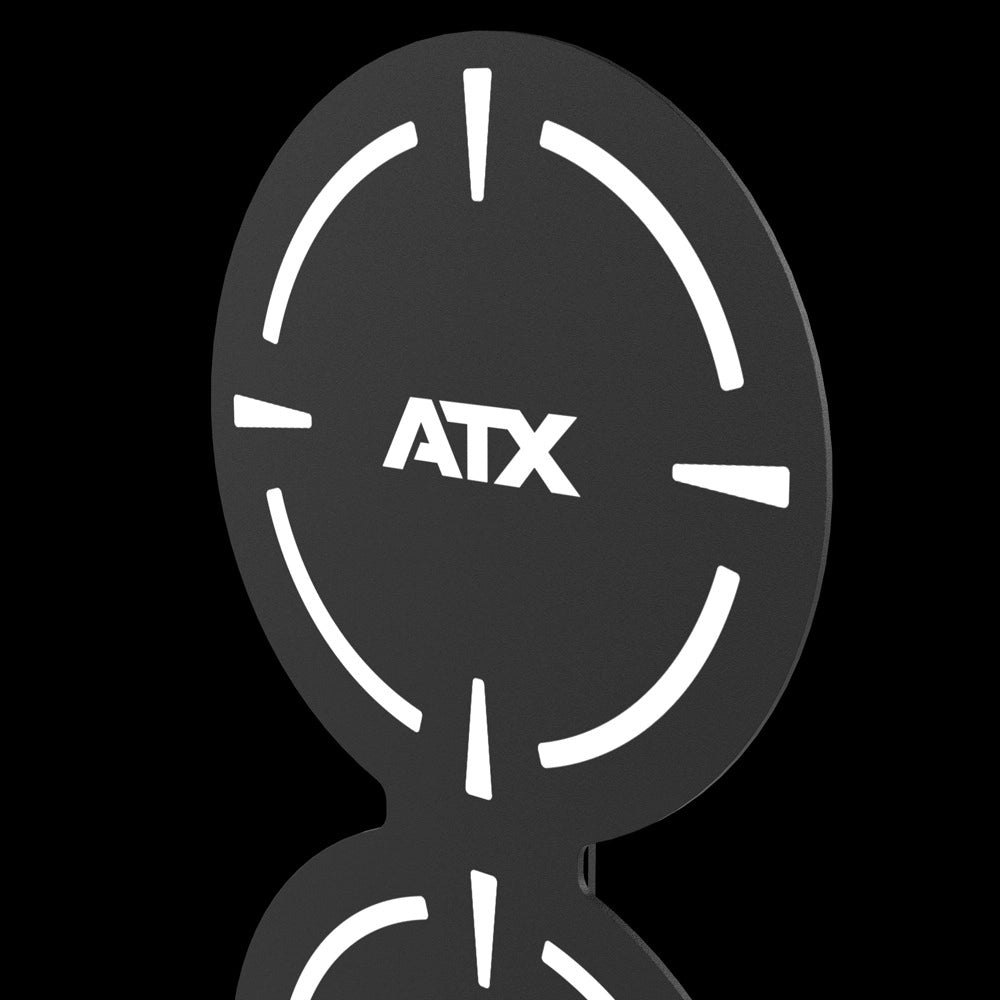 ATX® Ballwurf Zielscheibe doppelt hochwertige Verarbeitung