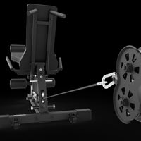 ATX® Beinstrecker-Beuger Sitzend/liegend Kabelzug Anschluss
