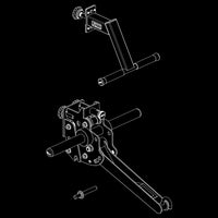 ATX® Belt Squat Rack Attachment Isoansicht