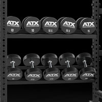ATX® Cable Cross Rack mit 2 x 90 kg Steckgewichten Kurzhantelablage