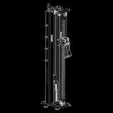 ATX® Kabelzugstation PRO 4000 - zur Wandbefestigung Isoansicht