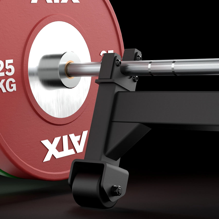 ATX® Deadlift Bar Jack / Barbell Jack - double-sided - with rollers