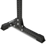 ATX® Free Stands - massives Hantel Rack freistehend - Rutschhemmende ATX® Fat Boots, die ebenfalls zur Schonung des Fußbodens beitragen