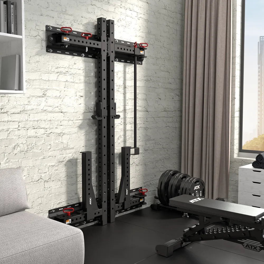 Laid Back Rack ATX® Fold Back Rack 750 – Wandmontage, einklappbar, bis 500 kg – motion ...