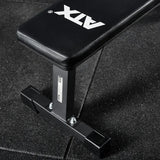 ATX® Flat Bench Compact mit Gummi-Schutzfüßen, bodenschonend und rutschsicher