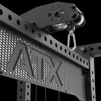 ATX® Hardcore Power Rack Edelstahl Logo Plate