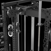 ATX® Hardcore Power Rack Aluminium Seilrollen