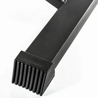 mit gummierten Standfüßen, extra rutschsicher und bodenschonend