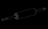 ATX® Foam Rack Support / Rack Rolle Zeichnung