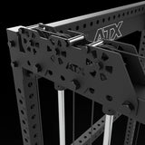 ATX® Cable Half Rack mit 2 x 90 kg Steckgewichte perfekte Seilführung