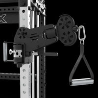 ATX® Cable Half Rack mit 2 x 90 kg Steckgewichte Schwenkarme