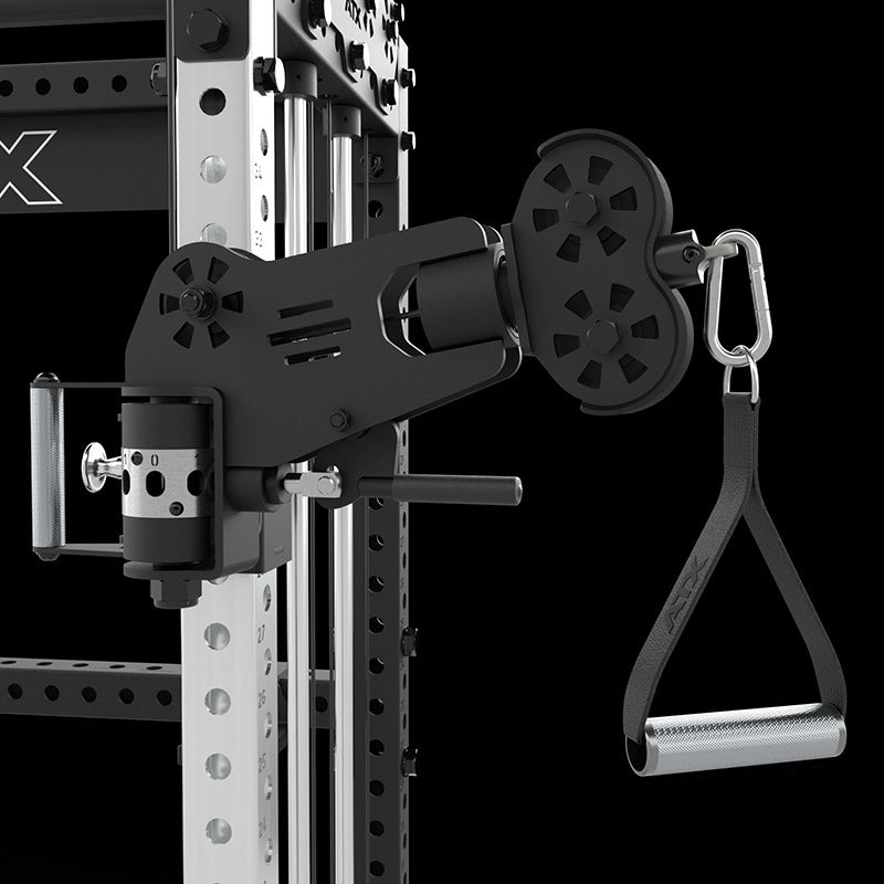 ATX® Cable Half Rack mit 2 x 90 kg Steckgewichte Schwenkarme