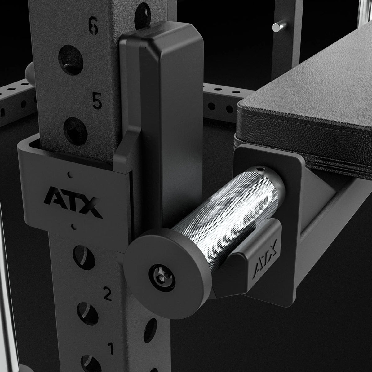 ATX® Rackable Hip Thruster Attachment hochwertiges Finish