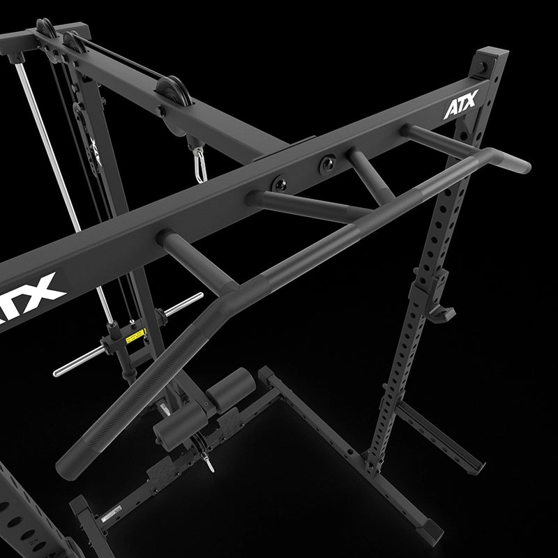 ATX® Half Rack 510 mit Latzugstation - Plate Load - 195 cm Klimmzugstange