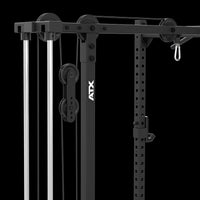 ATX® Half Rack 510 mit Latzugstation - Plate Load - 195 cm Führungswellen