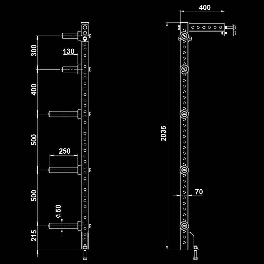 ATX® Half Rack 780 - Extension