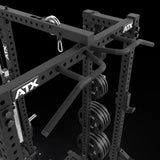 ATX® Half Rack 780 mit Extension und Latzug Plate Load Klimmzugstange