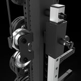 ATX® Half Rack 780 mit Extension und Latzug Plate Load Aluminium Rollen
