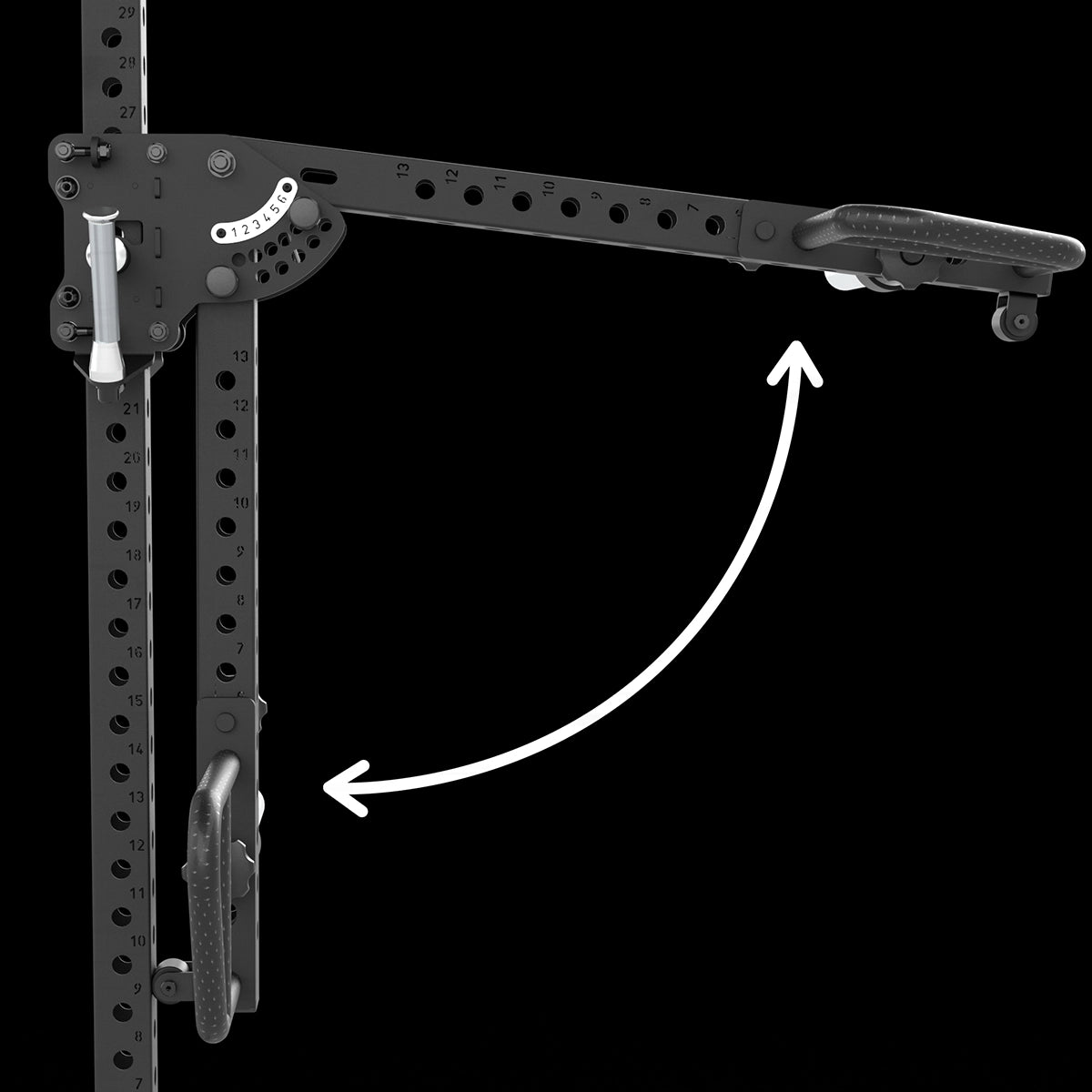 ATX® Jammer Arms RX-600 großer Einstellbereich