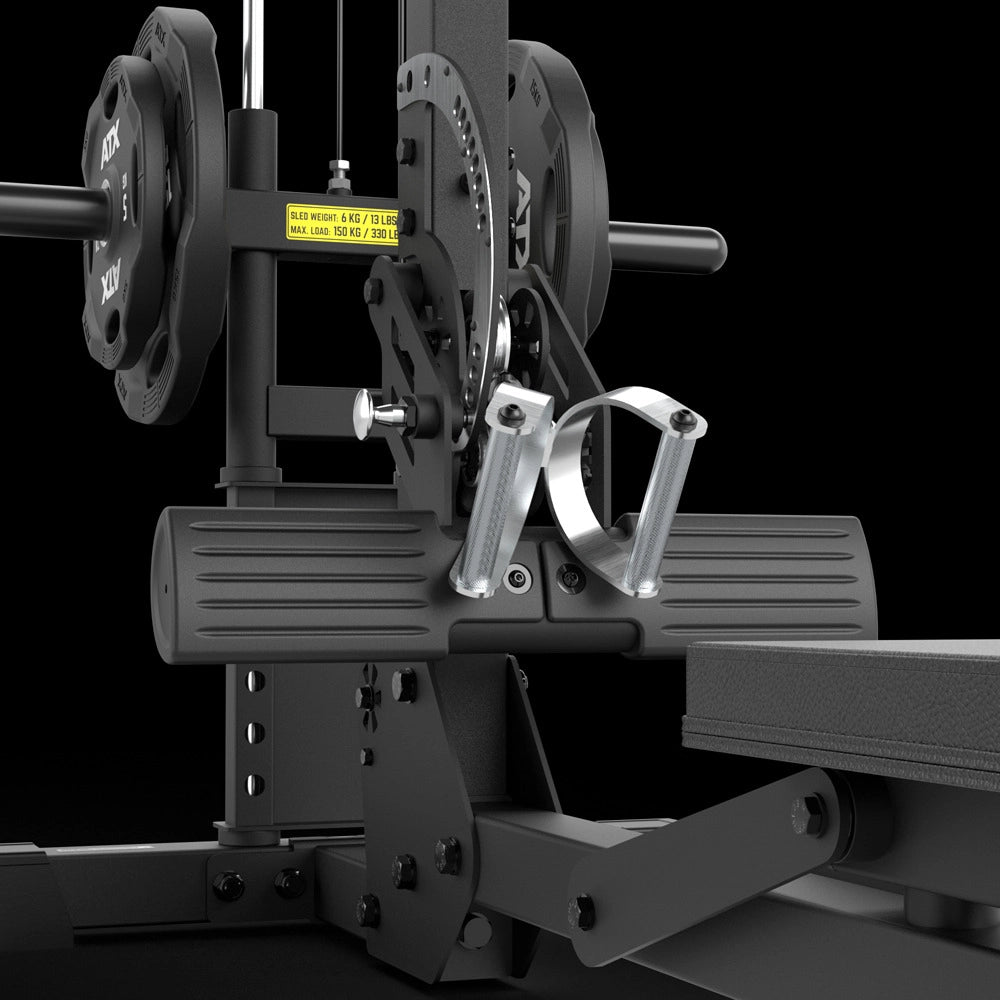 ATX Kraftstation Detail - Kugelgelagerte Seilrollen