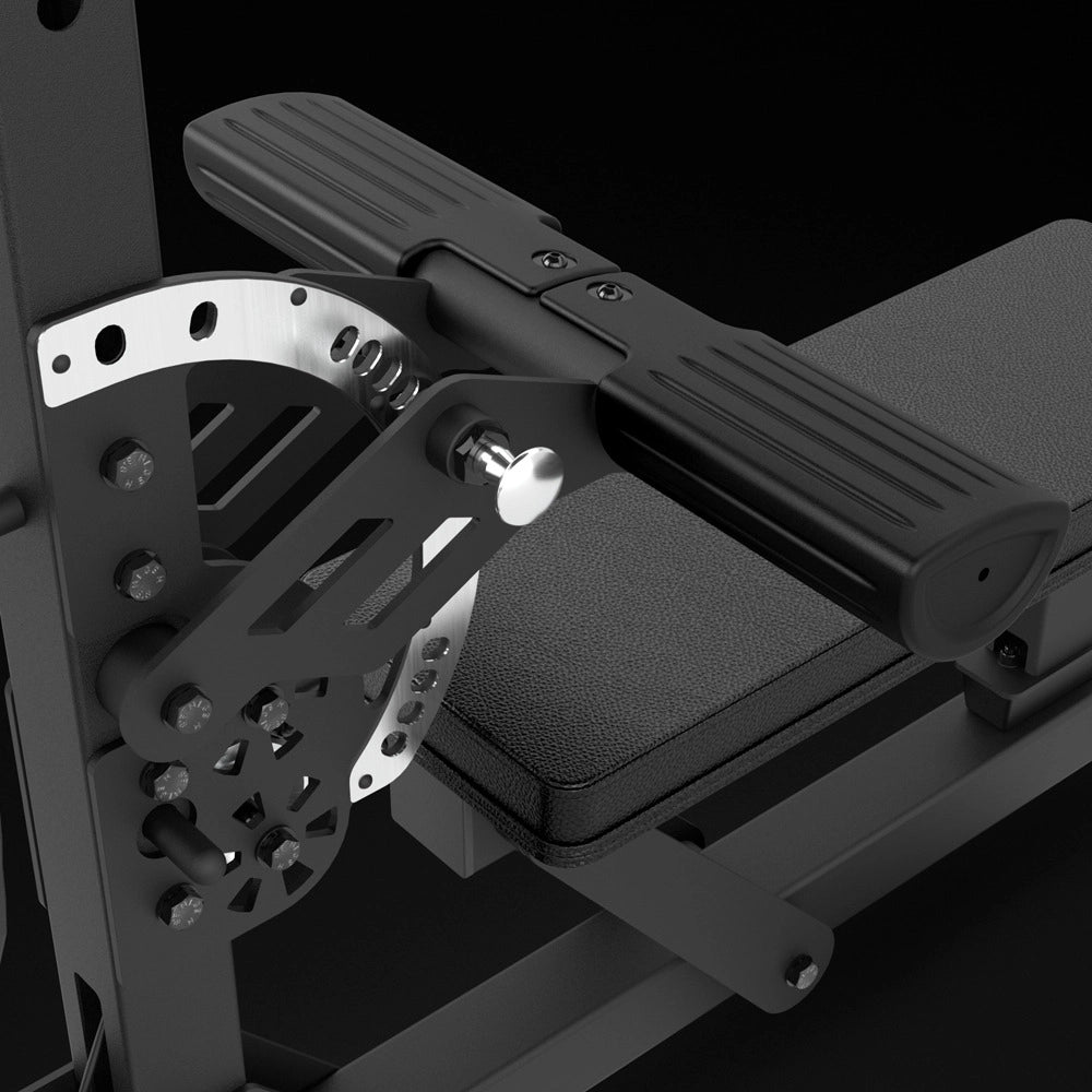 ATX Latzug Detail - Verstellbare Fußstütze