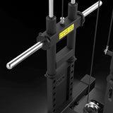 Mit präziser Gleitlagerführung, Anschlagpuffern und bis 150 kg belastbar