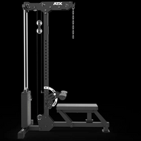 ATX® Latzug und Ruderzug - 115 kg Steckgewichte Animation