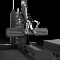 ATX® Latzug und Ruderzug - 115 kg Steckgewichte stabile Fußstütze